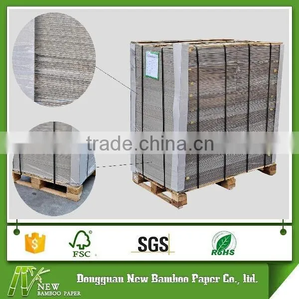 Dongguan Paper SGS Certificated Recycled 1550gsm Grey Paper Board photo-4