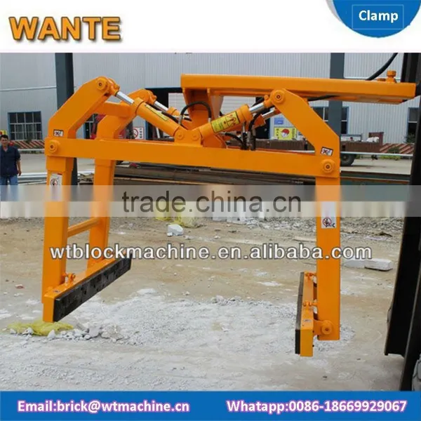 WANTE MACHINERY Double-armed Block Clamp/Forklift Concrete Block Clamps for Forklift photo-4