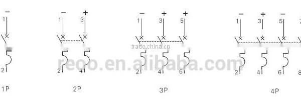 3 Poles Number and Mini Type Electrical Circuit Breakers photo-4