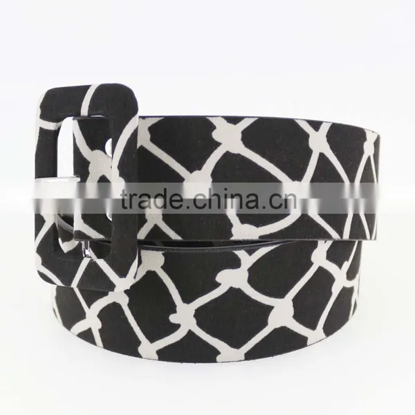 NEW Design pu Casual Dresses Belt for Women With Fashion Printed Cloth photo-5