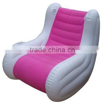 Inflatable Flocking Sofa/music Chair/inflatable Music Flocking Chair photo-4