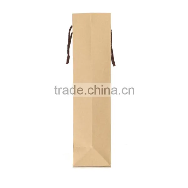 Cheap Price Wholesale Brown Kraft Paper Shopping Bags photo-4