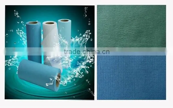 Woodpulp Nonwoven With 55%woodpulp&45%Viscose