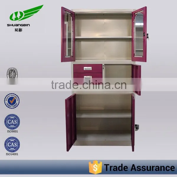 Steel Three Drawers and 5 Doors Home Cabinet / Bulk Office Furniture photo-2