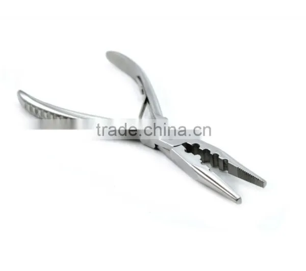 Hair Extensions Dual Slot Nose Plier With Latch Hook Kit photo-3
