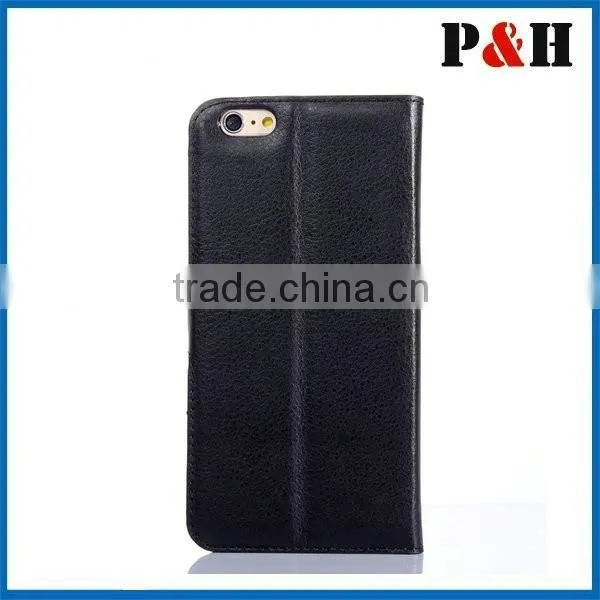 Flip Wallet Smartphone Leather Case for IPhone 6 Plus photo-3