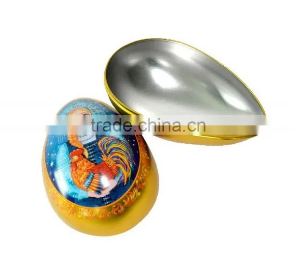 Big Egg Tin Box Gift Packaging Tin Box photo-2