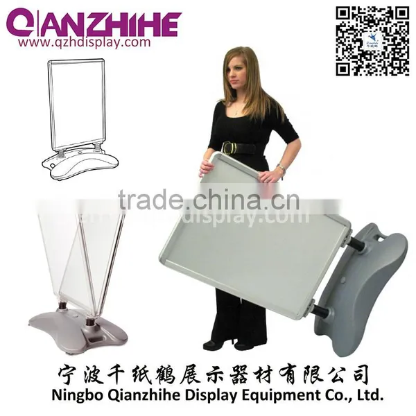 Advertising Display Stand Water Base Snap Frame Poster Holder Sign Stand photo-3
