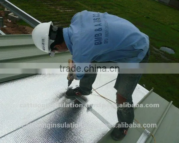 Radiant Barrier Bubble Foil Thermal Insulation Manufacturer Heat Insulation With Bubble Foil for Floor photo-5
