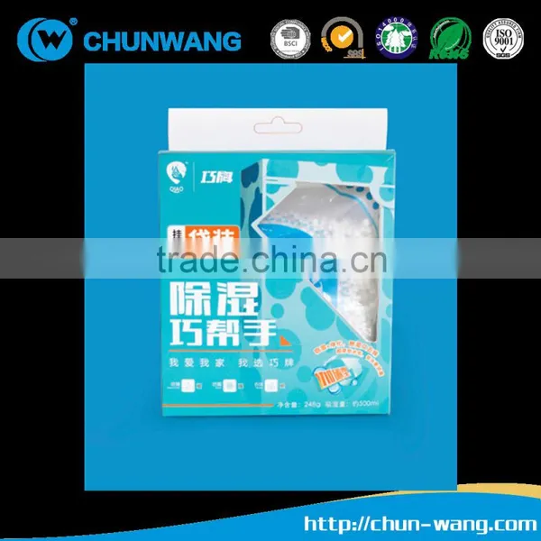 REACH Approval Calcium Chloride Gift Box Paking 500ml Hang Moisture Trap Dehumidifier Bags photo-2