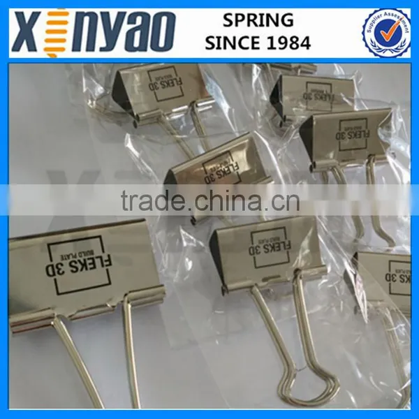 Logo Print Metal Binder Clip photo-5
