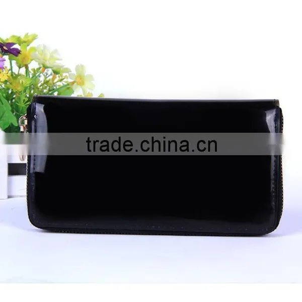 Wholesale Top Quality Lady Clutch Purse pu Leather Women Wallets photo-4