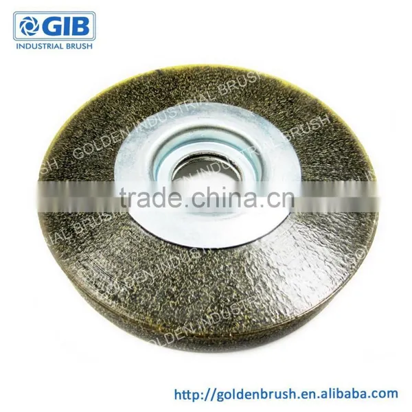 Encapsulated Stainless Steel Wire Wheel Brush , Outside Diameter 150 mm