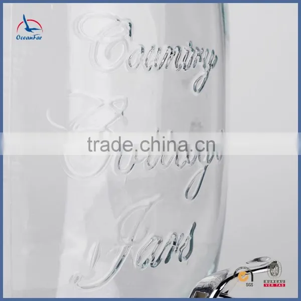 Screw Cap Glass Dispenser Hot Selling Products Glass Drink Dispenser photo-4