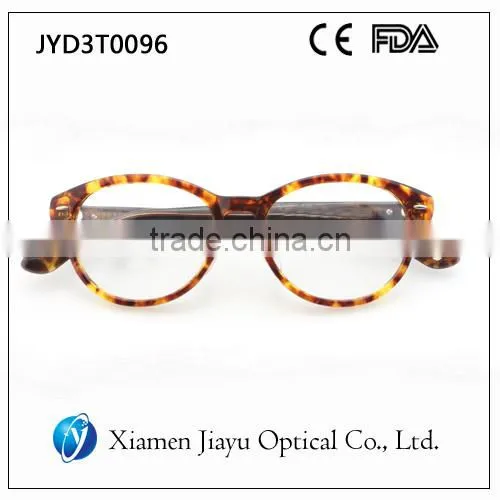 Acetate Spectacles Frames for Women in Demi Color photo-2
