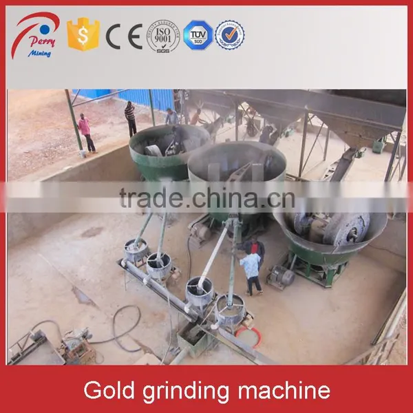 Sudan Popular Double Wheel Dressing Gold Grinding Machine, Rock Gold Grinding Mill, Wet Pan Mill Quality Choice photo-6