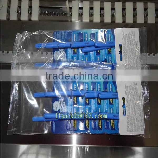 Servo Motor Control Full Automatic Disposable Razor Packing Machine photo-4