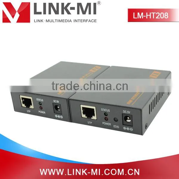 LM-HT208 Bottom Price 60m HDMI Extender Cat5e x1 photo-6