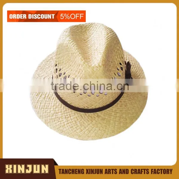 SUMMER PANAMA PLAIN STRAW HAT