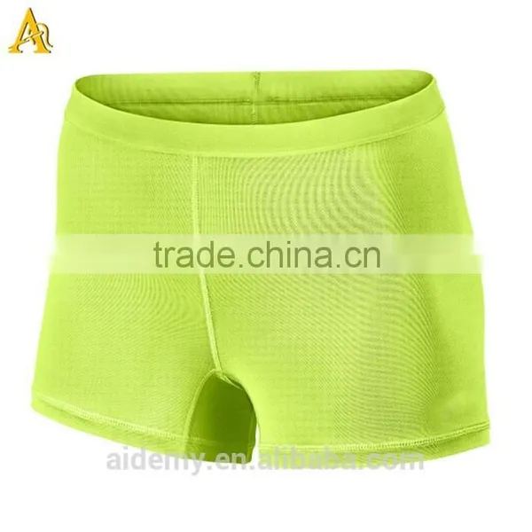 Wholesale Nylon Spandex Polyester Running Dry Fit Baseball Shorts