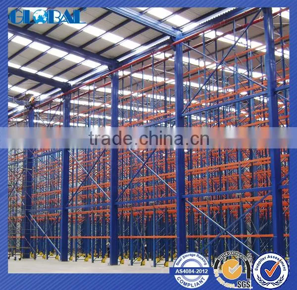 Selective Pallet Racking of Multi-layer System/blue and Orange Racking photo-3