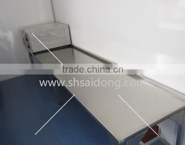 Produce The Best Global Hand Push Food Cart For Sale/Food Grilling Cart/Mobile Food Cart With Frozen Yogurt Machine photo-4