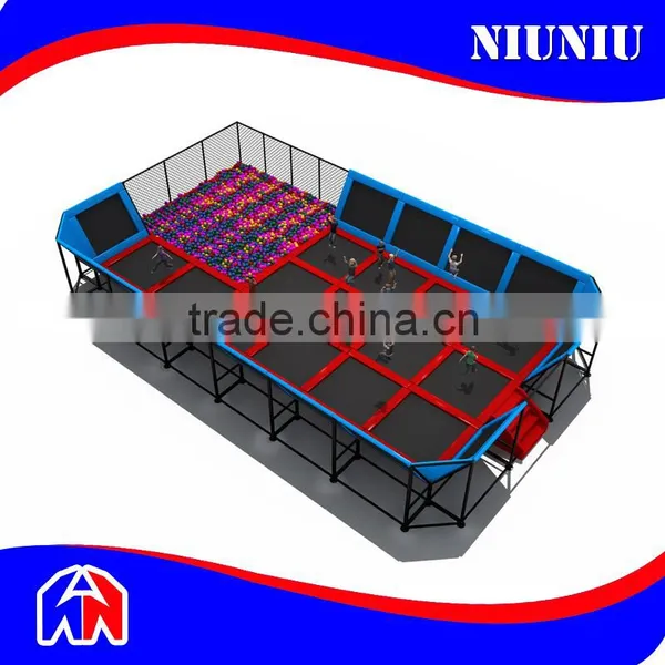 Indoor Kids Trampoline With Ball Play Area photo-6