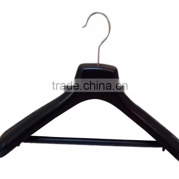 Manufacture 46cm Heavy Coat Plastic Mens Wear Hanger photo-5
