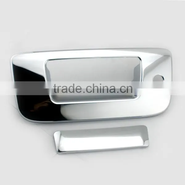 ABS Adhesive Chrome Tailgate Handle Cover photo-3