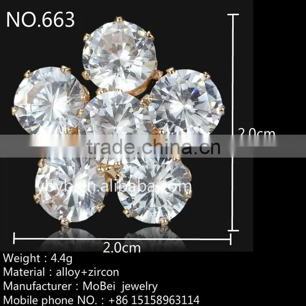 2015 New Design Claw Zircon With Metal Claw Setting Sew on Clothes Decorations-663 photo-2