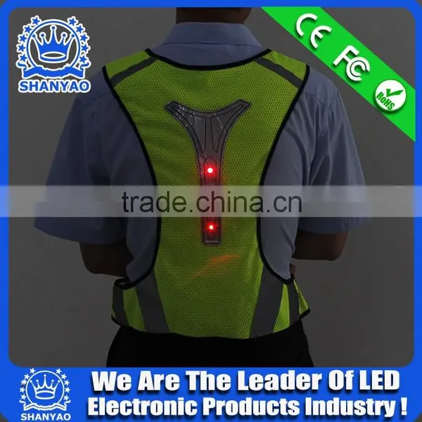 Night Vision China Supplier Flash Led Light Safe Vest photo-2
