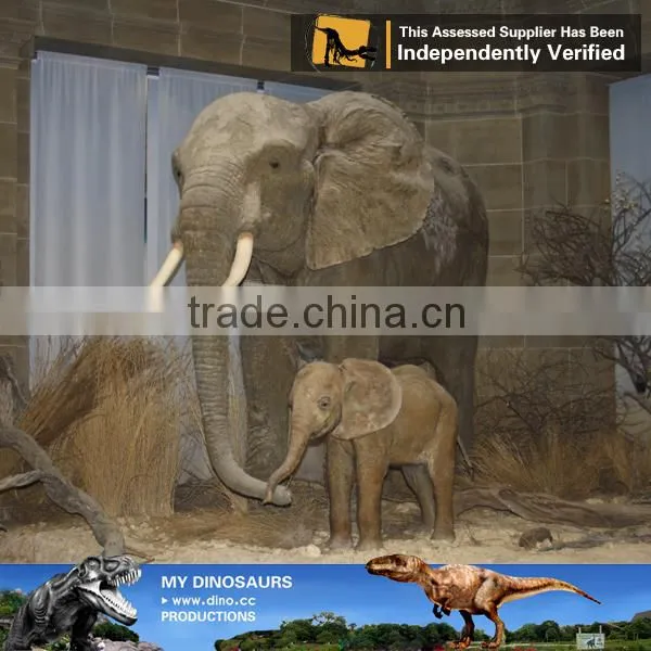 My-dino Life Size Animatronic Animal Elephant Statues photo-5