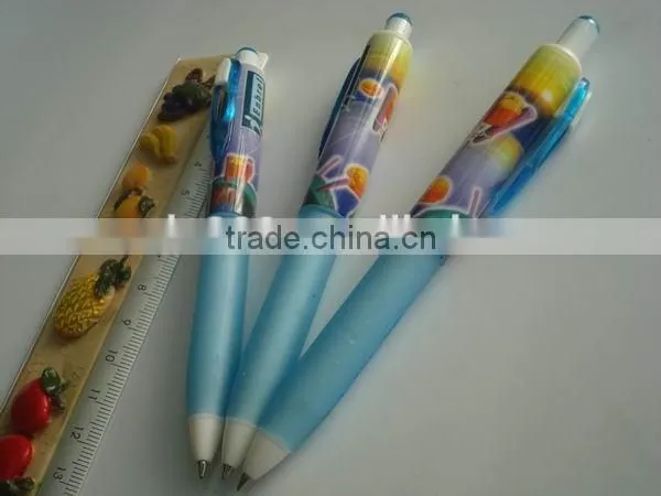 Stationery Plastic Pen School and Office Pen Rainbow Gel Ink Pen