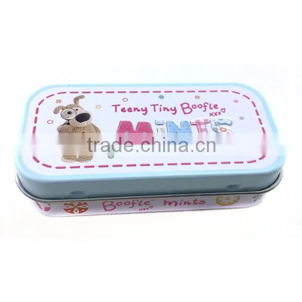 Rectangle Custom Mint Hinged Small Metal Case photo-4