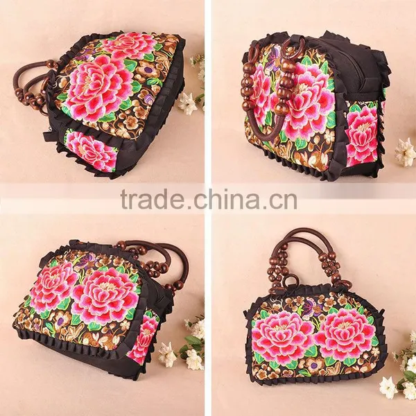 2016 the Most Popular Bohemian Style Ethnic Embroidery Woman Handbag photo-4