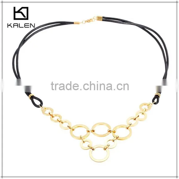 Lady Vogue Wrap Rope Stainless Steel Jewelry Set From China Manufacturer photo-2