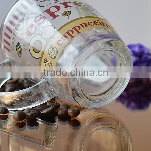 Cafe Glass Cup With Handle for Sale photo-6