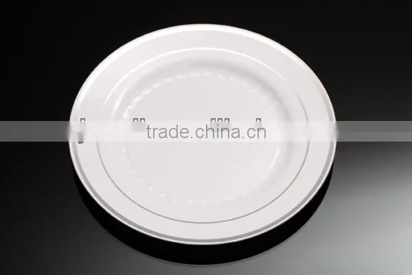 6inch 7inch 9inch 10inch Disposable Plastic China Like Plates