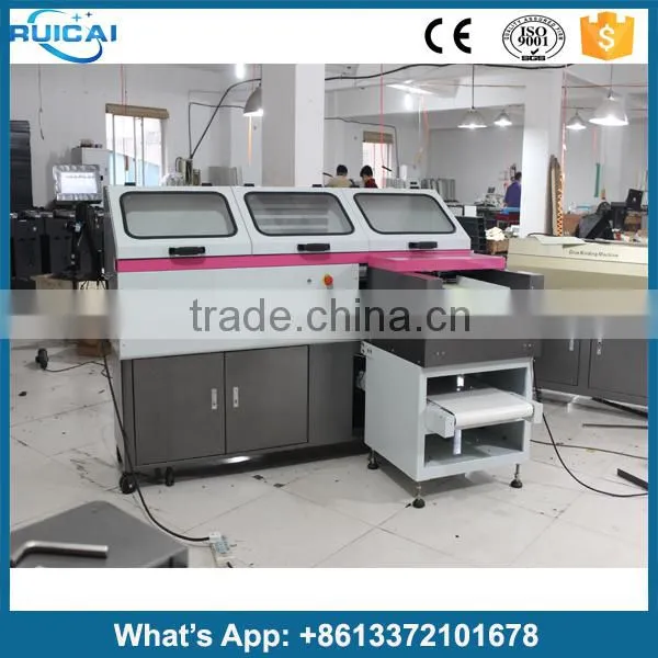 800AT Copper Paper Perfect Binding Machine 58000 Auto Covering Art Paper photo-5