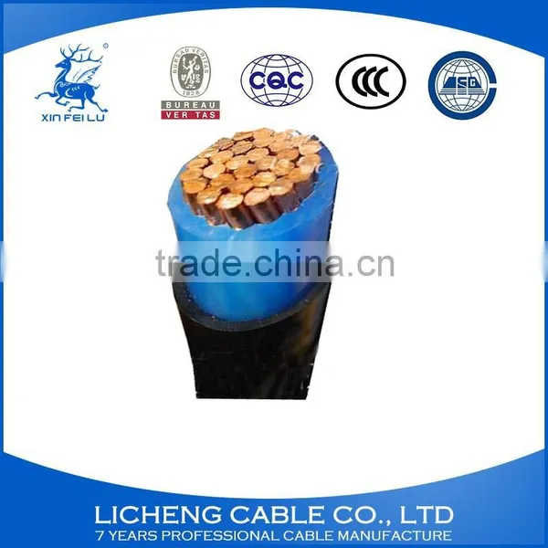Single Core Cable High Quality Copper Conductor XLPE Insulated PVC Jacket Power Cable 1x240mm2 photo-5