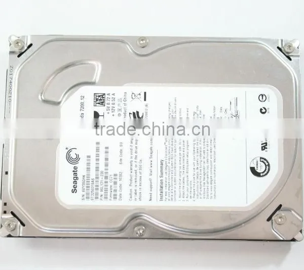 Second Hand 3.5inch Desktop Hard Disk Drive Internal HDD 250G 7200rpm SATA