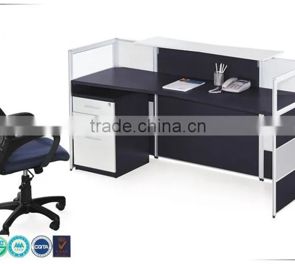 Elegant assorted color reception desk