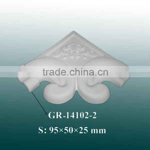Modern Classical House Design Corner and Frame Ornament Mouldings/ Polyurethane Panel Mouldings photo-2