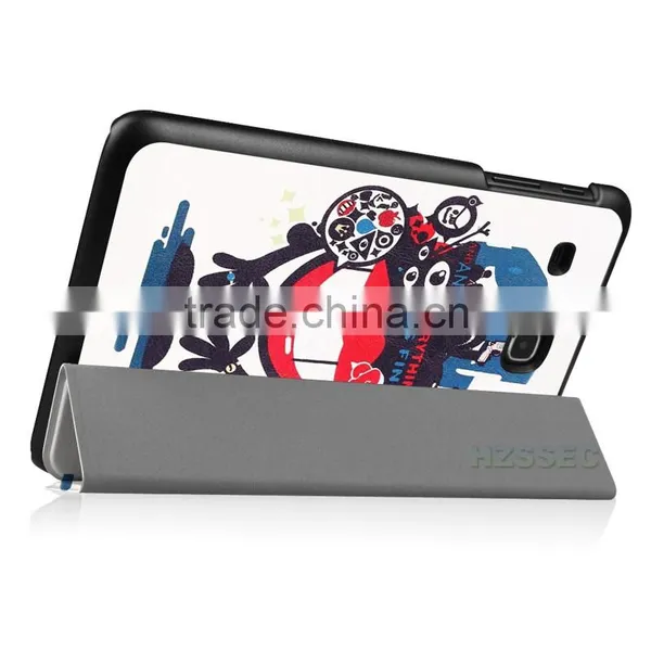 Protective Unbreakable Folding PU Leather Flip Case Stand Tablet Cover Case for Samsung Galaxy Tab E8.0 photo-5