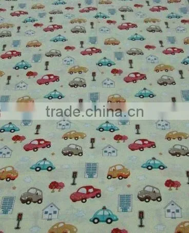 Custom Printing 100% Cotton Flannel Fabric for Bed Sheets photo-2