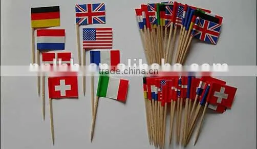 Toothpick Flag Bamboo Toothpicks photo-2