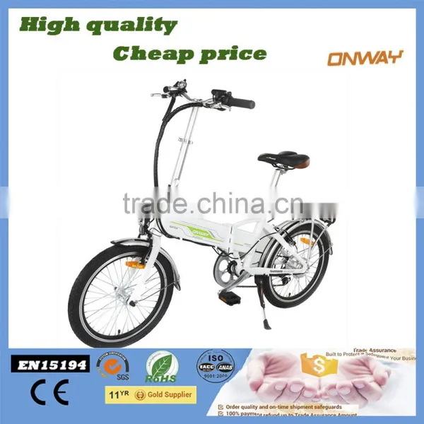 24V 250W Cheap Popular Mini Folding Electric Bike for Sale photo-2