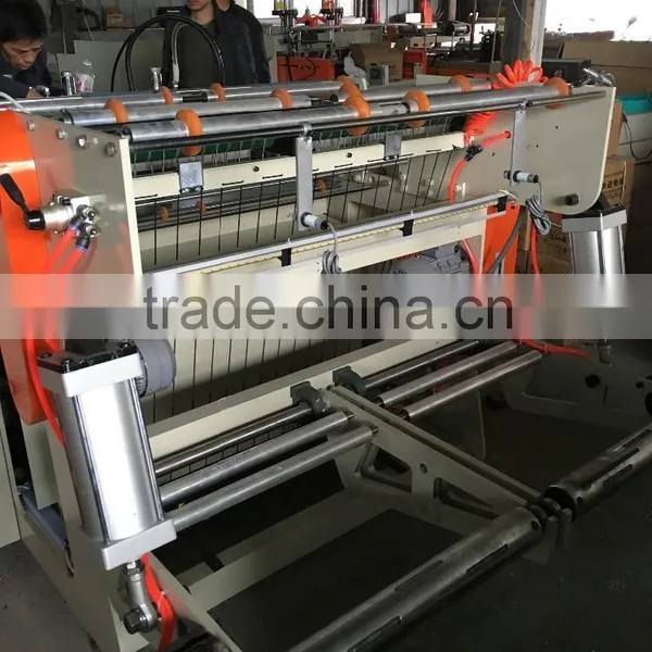 High Speed 2 Lines Supermarket Plastic Bag Making Machine for 500pcs/min photo-4