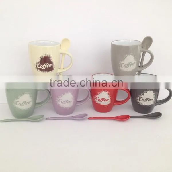 Porcelain Glazed Cups, Creative Mug,many Designs for Mugs With Color Box photo-2