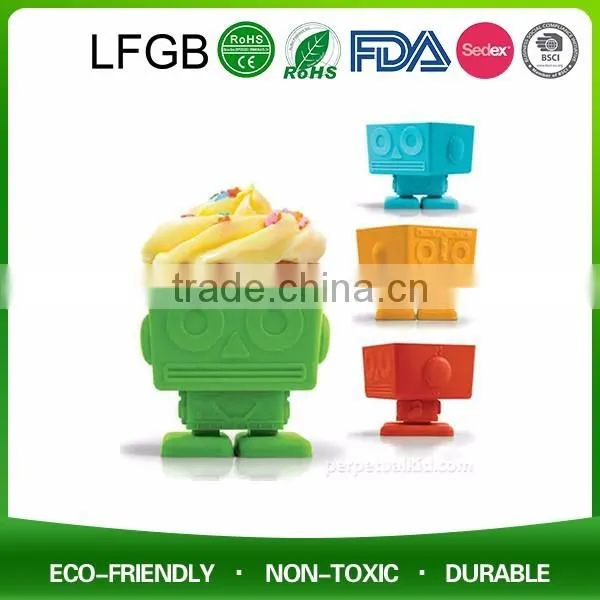 Wholesale Silicone Jelly Microwave Cup Shape Silicone Baking Mold Silicone Cake Mould photo-4